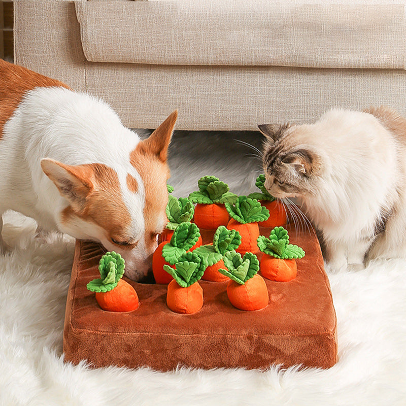 Live Carrot Plush Toy